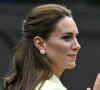 Kate Middleton sera-t-elle présente à Wimbledon à la fin de la semaine ? 
Catherine (Kate) Middleton, princesse de Galles, lors de la finale femme du tournoi de Wimbledon à Londres