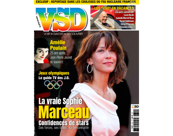 Couverture du magazine "VSD" du 12 juillet 2024