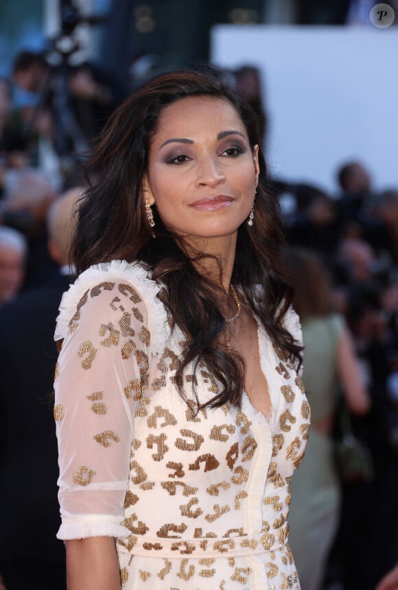 Cindy Fabre - Montée des marches du film " Emilia Perez " lors du 77ème Festival International du Film de Cannes, au Palais des Festivals à Cannes. Le 18 mai 2024