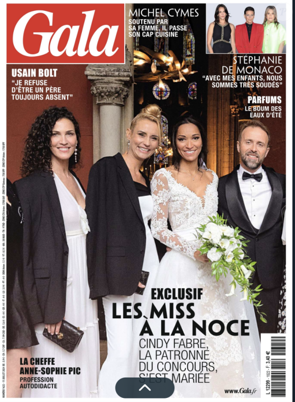 Nouvelle couverture du magazine "Gala" paru le 11 juillet 2024