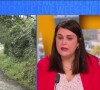 Capture d'écran du reportage de BFMTV sur la disparition et la mort de la petite Célya, 6 ans. Son beau-père, suspect numéro 1, est en garde à vue