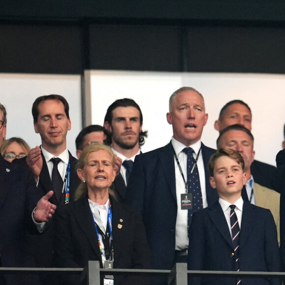 Ce dimanche 14 juillet, l'Angleterre et l'Espagne se sont affrontés en finale de l'Euro
 
Le prince William et le prince George lors de la finale de l'UEFA Euro 2024 à l'Olympiastadion de Berlin, le 14 juillet 2024. Photo Adam Davy/PA Wire/ABACAPRESS.COM