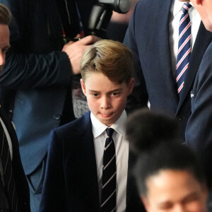 Déjà présent en 2020, le prince George a vécu en direct du stade sa deuxième désillusion
 
Le prince George lors de la finale de l'UEFA Euro 2024 à l'Olympiastadion de Berlin, le 14 juillet 2024. Photo Andrew Milligan/PA Wire/ABACAPRESS.COM
