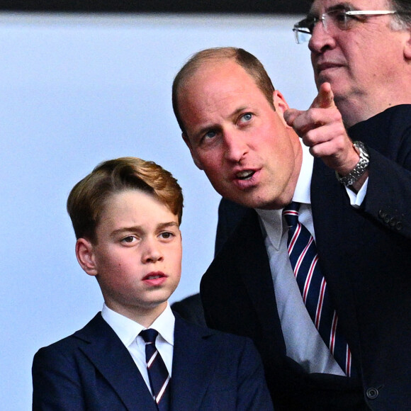 Le prince William et son fils George à la finale de l'Euro
 
Le prince William et le prince George lors de la finale de l'UEFA Euro 2024 à l'Olympiastadion de Berlin. Photo Tom Weller/DPA/ABACAPRESS.COM