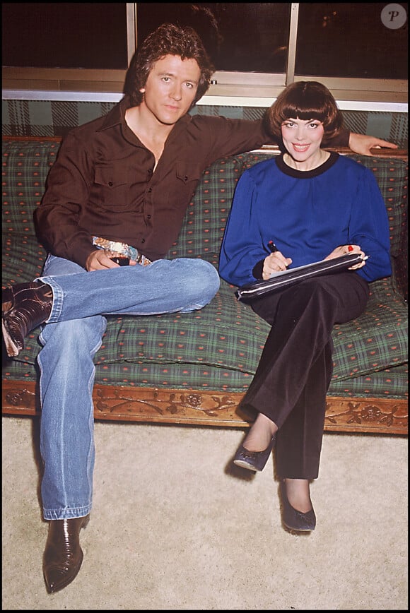 Mireille Mathieu avec Patrick Duffy