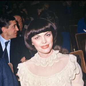 Mireille Mathieu et son manager Johnny Stark.