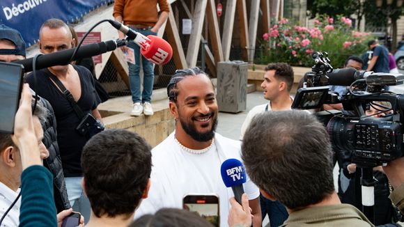 Slimane s'invite aux Jeux Olympiques de Paris et ce n'était pas vraiment prévu