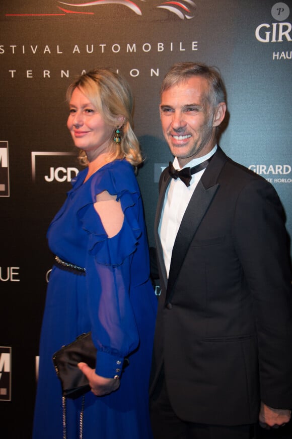 Paul Belmondo et sa femme Luana Belmondo - Personnalités au "Festival Automobile International - H.D.O." à l'Hôtel des Invalides à Paris. Le 29 janvier 2019 © Alexandre Fay / PixPlanete / Bestimage