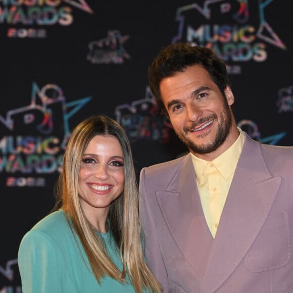 Amir et sa femme Lital au photocall de la 24ème édition des "NRJ Music Awards (NMA)" au Palais des Festivals à Cannes le 18 novembre 2022. © Rahid Bellak / Bestimage 