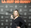 Laure Boulleau (enceinte) - Soirée de la 19ème édition de la Nuit du Rugby à l'Olympia, Paris le 20 novembre 2023. © Pierre Perusseau/Bestimage