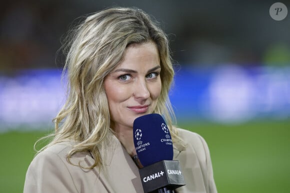 Laure Boulleau - People assistent à la victoire du Racing Club de Lens face à Arsenal (2-1) lors de la 2ème journée de Ligue des Champions à Lens le 3 octobre 2023.