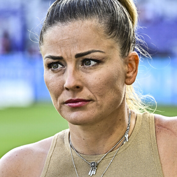 Laure Boulleau - Match de championnat de Ligue 1 Uber Eats opposant le Toulouse FC (TFC) et le Paris Saint-Germain (PSG) (1-1) au stade TFC à Toulouse, France, le 19 août 2023. Le match s'est terminé sur un match nul 1-1. © Thierry Breton/Panoramic/Bestimage 