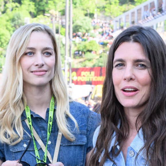 Tatiana Santo Domingo, Beatrice Borromeo, Charlotte Casiraghi et Camille Gottlieb assistent au GP de Monaco à Monte Carlo, championnat du monde de Formule 1 2024, le 25 mai 2024 à Monaco. Photo par Laurent Zabulon/ABACAPRESS.COM