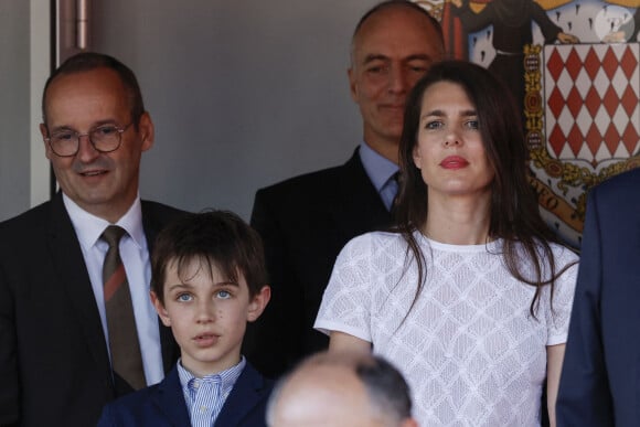 Raphael Casiraghi et Charlotte Casiraghi, Grand Prix de F1 de Monaco au Circuit de Monaco le 26 mai 2024 à Monte-Carlo, Monaco. (Photo par HOCH ZWEI)