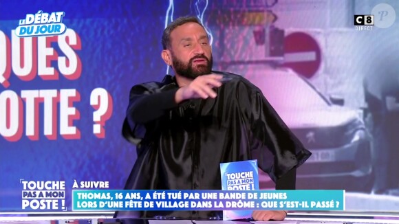 Cyril Hanouna s'est préparé à l'éventualité d'un non-renouvellement de la fréquence de C8
Cyril Hanouna sur le plateau de "Touche pas à mon poste"