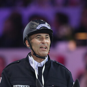 Nicolas Canteloup lors de la troisième journée du Longines Masters de Paris 2016 au parc des expositions de Villepinte le 3 décembre 2016