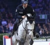 Fin juin, alors qu'il participait à l'une d'entre elles en région parisienne, Nicolas Canteloup aurait été victime d'une chute sévère.
Nicolas Canteloup lors de la troisième journée du Longines Masters de Paris 2016 au parc des expositions de Villepinte le 3 décembre 2016