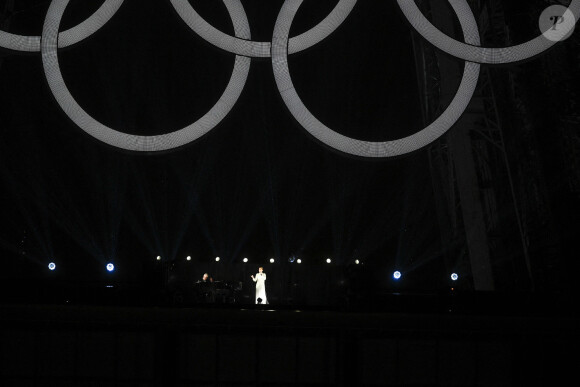 Céline Dion à Paris le 26 juillet 2024 © Photo News / Panoramic / Bestimage