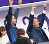 De quoi exulter !
Amélie Oudéa-Castéra, Tony Estanguet, Emmanuel Macron - Les célébrités assistent à la Finale de Rugby à 7 opposant la France aux Fidji lors des Jeux Olympiques de Paris 2024 (JO) au Stade de France à Saint-Denis, Seine Saint-Denis, le 27 juillet 2024. © Jacovides-Perusseau/Bestimage