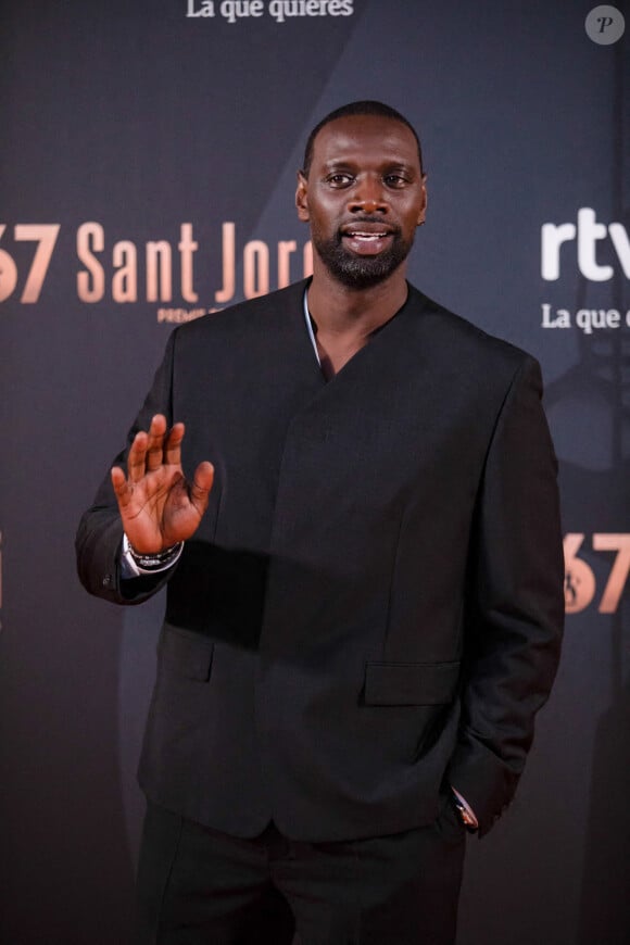 Omar Sy - Photocall du gala de la 67ème édition "RNE Sant Jordi Cinematography Awards" à Barcelone. Le 25 avril 2023