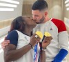 Et qui pour rappel est née de son histoire avec son chéri Thomas
Clarisse Agbegnenou : la championne de judo en couple et maman, photos de son beau chéri et leur adorable fille