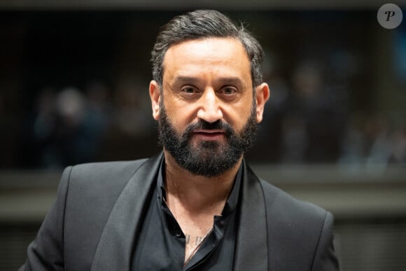 L'animateur Cyril Hanouna assiste à une séance devant la commission d'enquête parlementaire sur l'attribution des fréquences TV, à l'Assemblée nationale à Paris, le 14 mars 2024. Raphaël Lafargue/ABACAPRESS.COM