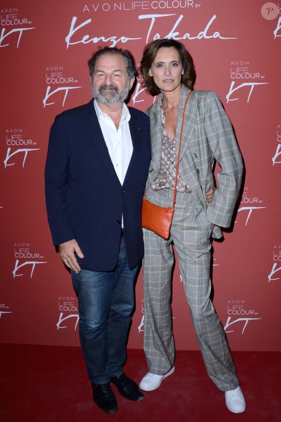 Depuis 15 ans, Inès de La Fressange est en couple avec Denis Olivennes.
Denis Olivennes et Inès de La Fressange assistant à la soirée Avon Life Colour Party By Kenzo Takada dans le cadre de la Fashion Week Womenswear Spring qui s'est tenue à Paris. Aurore Maréchal/ABACAPRESS.COM