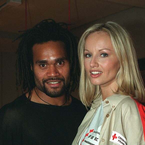 Adriana et Christian Karembeu.