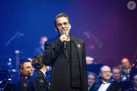 Le chanteur de 62 ans a un point noir qui lui gâche la vue, et il ne sait pas d'où il provient...
Florent Pagny se produit lors d'un concert de charité à la Salle Pleyel à Paris, le 30 mai 2024. David Boyer/ABACAPRESS.COM