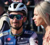 Sur la ligne d'arrivée, nos confrères d'Eurosport ont capturé ce beau moment avant de le partager sur leurs réseaux sociaux

Archives : Marion Rousse et Julian Alaphilippe Photo by Laurent Lairys/ABACAPRESS.COM