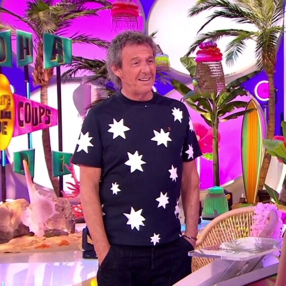 Jean-Luc Reichmann a tenté de le réconforter, touché par son émotion.