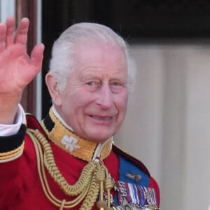 À l'inverse, le roi Charles III était entouré de nombreux domestiques pour l'aider à élever ses enfants
Le roi Charles III d'Angleterre et la reine consort Camilla - Les membres de la famille royale britannique au balcon du Palais de Buckingham lors de la parade militaire "Trooping the Colour" à Londres le 15 juin 2024 © Julien Burton / Bestimage 