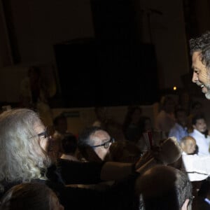 Exclusif - Christophe Maé - Christophe Maé, à l'occasion de sa tournée "Carnet de voyage", en concert au Théâtre de verdure lors du 40ème Festival de Ramatuelle. Le 1er août 2024 © Cyril Bruneau / Festival de Ramatuelle / Bestimage 