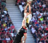 Le Stade toulousain s'impose face au Stade Rochelais (39-23) au Matmut Atlantique lors de la première demi-finale du championnat de Top 14 et se hisse en finale Oscar Jegou ( Photo by federico pestellini / panoramic )