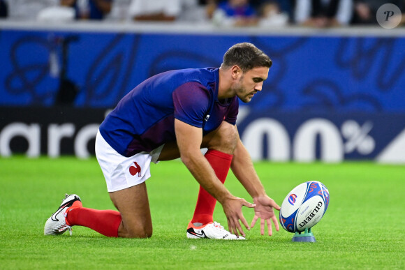 Melvyn Jaminet ( 15 - France ) - Coupe du Monde de Rugby France 2023 du match de Poule A entre la France et l'Uruguay (27-12) au stade Pierre-Mauroy à Lille le 14 septembre 2023.