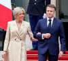 Des vacances estivales bien méritées !
Emmanuel Macron, Président de la République Française, et la Première dame Brigitte Macron, accueillent les chefs d'Etat et de gouvernement présents à Paris pour la cérémonie d'ouverture des Jeux Olympiques de Paris (JO).© Dominique Jacovides - Pierre Perusseau / Bestimage