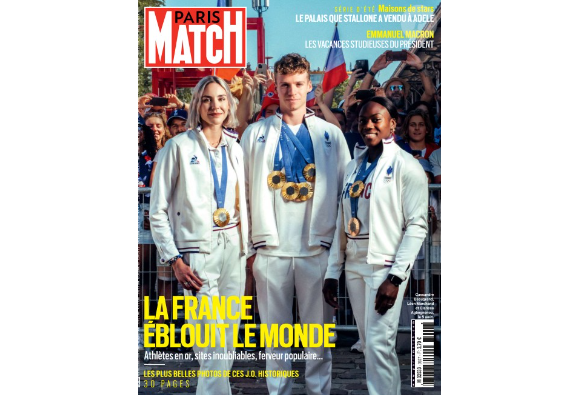 Couverture de "Paris Match" du jeudi 8 août 2024