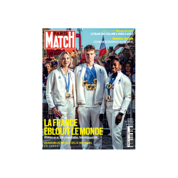 Couverture de "Paris Match" du jeudi 8 août 2024