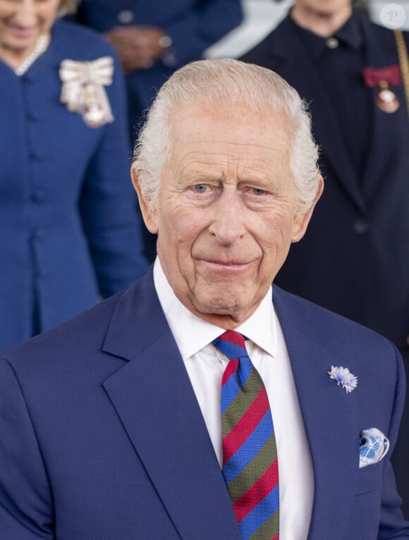 Apparu avec Kate Middleton à Trooping The Colour il y a quelques semaines, le roi Charles semblait en bonne forme malgré son actuel combat contre le cancer.
Archives : Roi Charles III © GoffPhotos/Bestimage