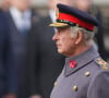 "le cancer de Charles n'a pas disparu"
Le roi Charles III d'Angleterre - Les membres de la famille royale d'Angleterre et les personnalités lors du "Remembrance Sunday Service" à Londres le 13 novembre 2022. 