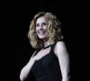 La chanteuse cumule plus de 20 millions d'albums vendus, et s'apprête à faire son grand retour sur TF1.
Lara Fabian se produit lors de son concert Camouflage au Zénith de Paris, le 16 juin 2018. Alain Apaydin/ABACAPRESS.COM