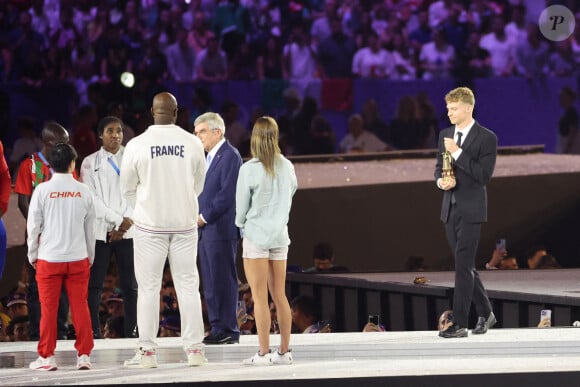 Cérémonie de clôture des Jeux Olympiques de Paris 2024 au stade de France à Saint-Denis le 11 août 2024. © David G. McIntyre/ZUMA Press Wire