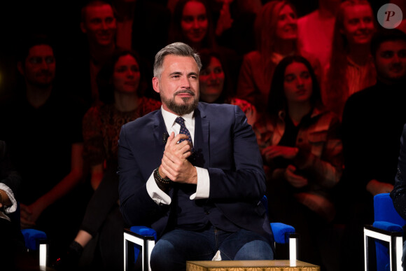 Exclusif - Olivier Minne - Enregistrement de l'émission "La Boîte à secrets 4" à Paris, présentée par F.Bollaert, et diffusée le 10 avril sur France 3. Le 23 janvier 2020 © Tiziano Da Silva / Bestimage