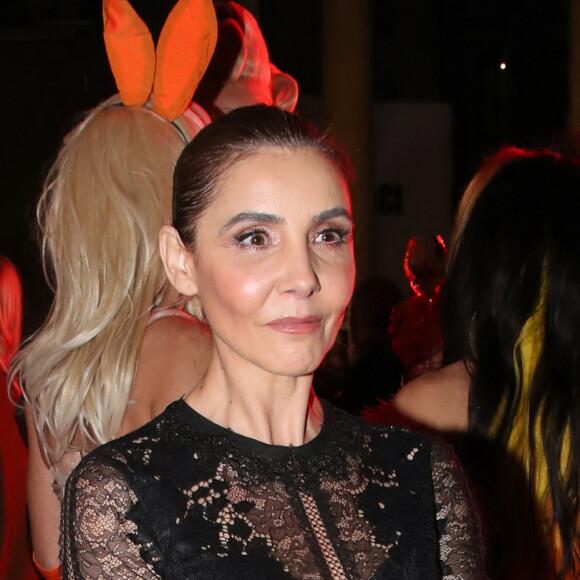 Clotilde Courau, Princesse de Savoie - " Dîner de la Mode " au bénéfice du Sidaction, au Palais de Tokyo, dans le cadre de la Fashion Week de Paris. Le 25 Janvier 2024. © Bertrand Rindoff Petroff / Bestimage 