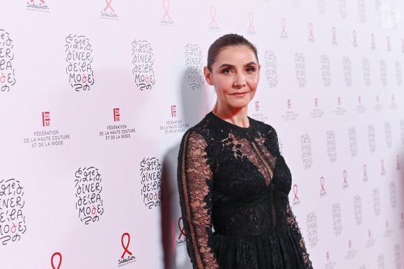 Clotilde Courau, princesse de Savoie au Dîner de la Mode au bénéfice du Sidaction, au Palais de Tokyo, dans le cadre de la Fashion Week de Paris Haute Couture printemps/été 2024 (PFW). Le 25 Janvier 2024. © Rachid Bellak / Bestimage 