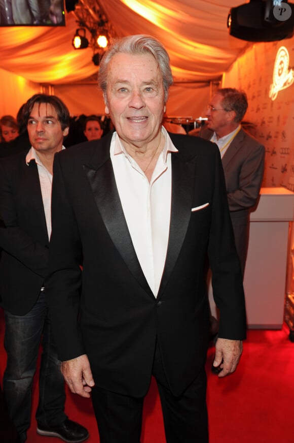 Alain Delon - Soiree "Lambertz Monday Night" a Cologne, le 27 janvier 2014.