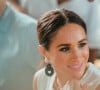 Ce dimanche 18 août, la duchesse a prononcé un discours sur "les femmes afrodescendantes et le pouvoir"
Meghan Markle en Colombie.