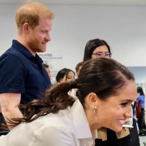 Le prince Harry et Meghan Markle en Colombie.