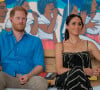 En tournée en Colombie depuis quelques jours, le prince Harry et Meghan Markle ont eu un programme chargé. 
Le prince Harry et Meghan Markle en Colombie.