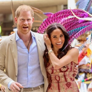 Le prince Harry et Meghan Markle en Colombie.